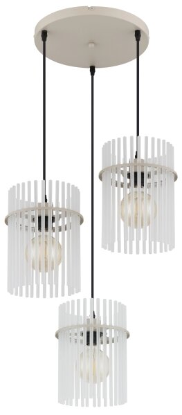 Globo 15698-3HRB - Lustr na lanku GORLEY 3xE27/60W/230V