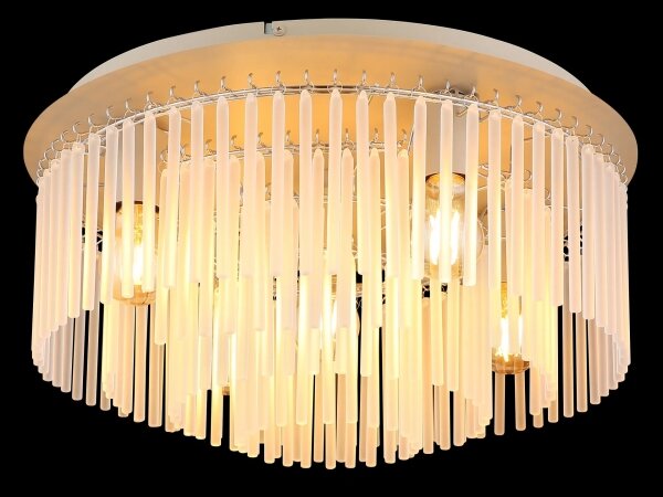 Globo 15698D1B - Stropní svítidlo GORLEY 5xE27/60W/230V pr. 50 cm