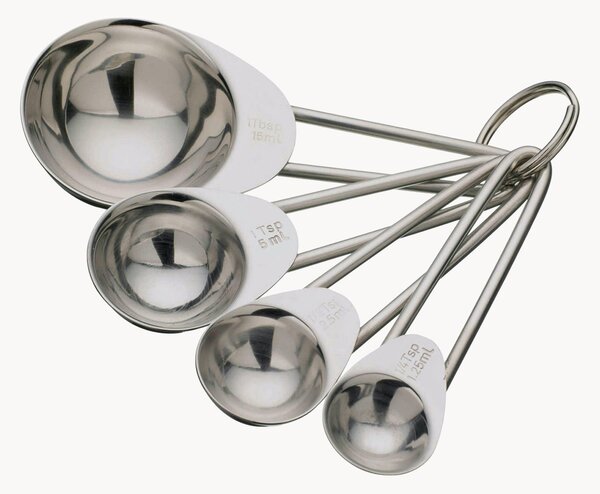 Sada odměrek z nerezové oceli KitchenCraft, 4 díly