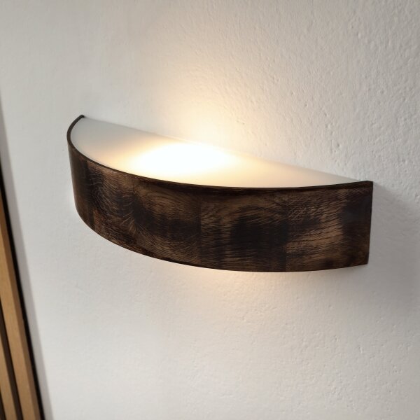 Brilagi - LED Nástěnné svítidlo CARVALHO SMOKEY 1xE27/60W/230V dub