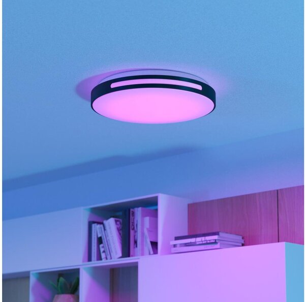 Eglo 300687-LED RGBW Stm. str. svítidlo MONTEGRANARO-Z LED/18,5W/230V černá + DO