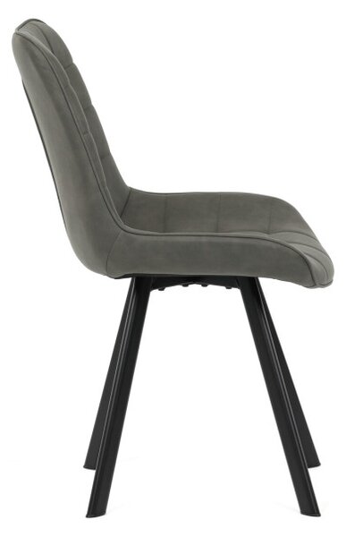 Jídelní židle šedá HC-V3066 GREY3