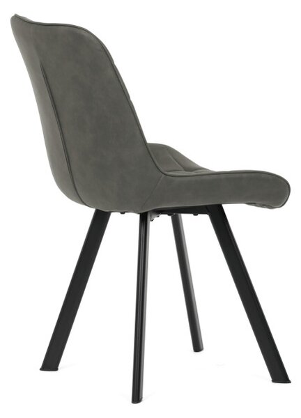Jídelní židle šedá HC-V3066 GREY3