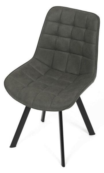 Jídelní židle šedá HC-V3066 GREY3