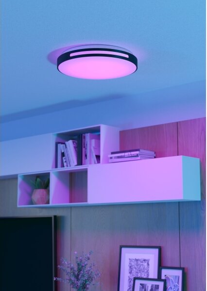 Eglo 300687-LED RGBW Stm. str. svítidlo MONTEGRANARO-Z LED/18,5W/230V černá + DO