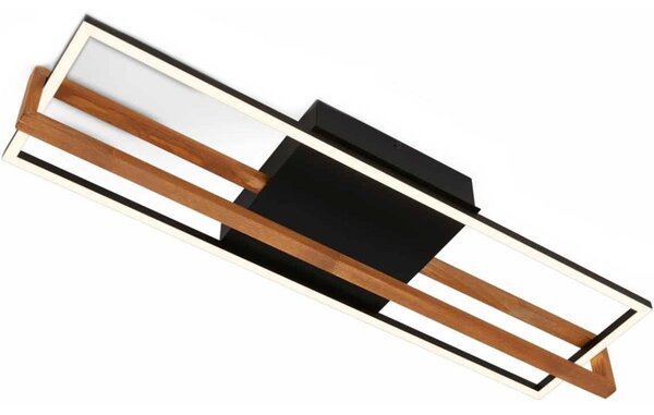 Briloner 3777-015 - LED Stropní svítidlo FRAME LED/21W/230V 3000K černá