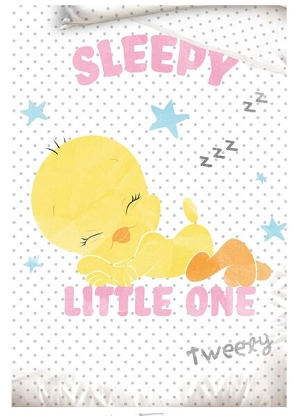 Povlečení do postýlky Malý Tweety 100x135 / 40x60 cm