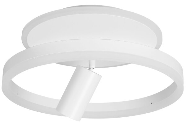 LED Stropní svítidlo LED/38W/230V + 1xGU10/30W bílá
