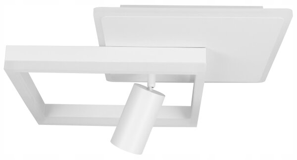 LED Stropní svítidlo LED/38W/230V + 1xGU10/30W bílá