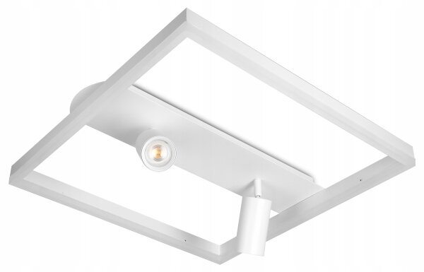 LED Stropní svítidlo LED/38W/230V + 2xGU10/30W bílá