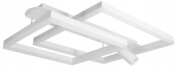 LED Stropní svítidlo LED/38W/230V + 1xGU10/30W bílá