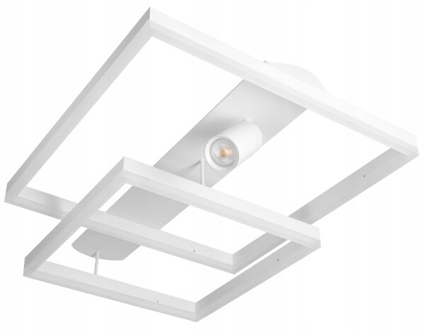 LED Stropní svítidlo LED/38W/230V + 1xGU10/30W bílá