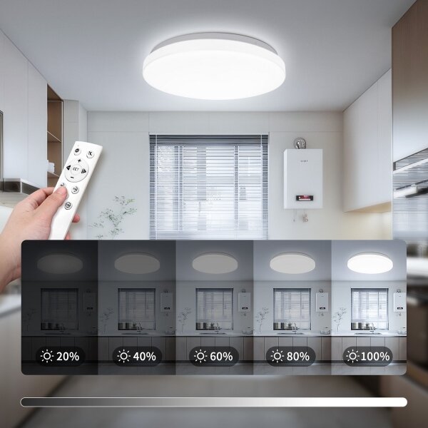 Brilagi - LED Stmív. svítidlo MILKY WAY LED/24W/230V 3000-6500K pr. 38 cm + DO
