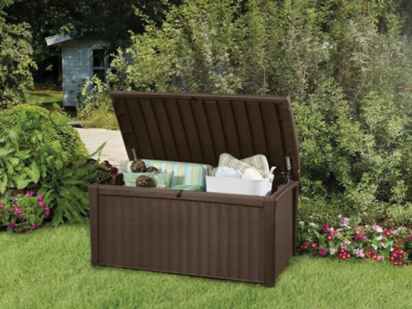 Box Keter® Borneo Garden storage box, úložný, hnedý, 416 lit