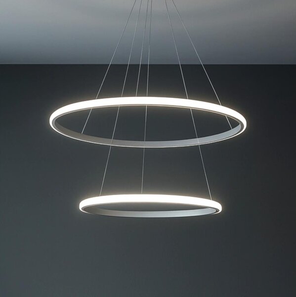 LED Stmívatelný lustr na lanku LED/55W/230V 3000-6500K pr. 60 cm + DO