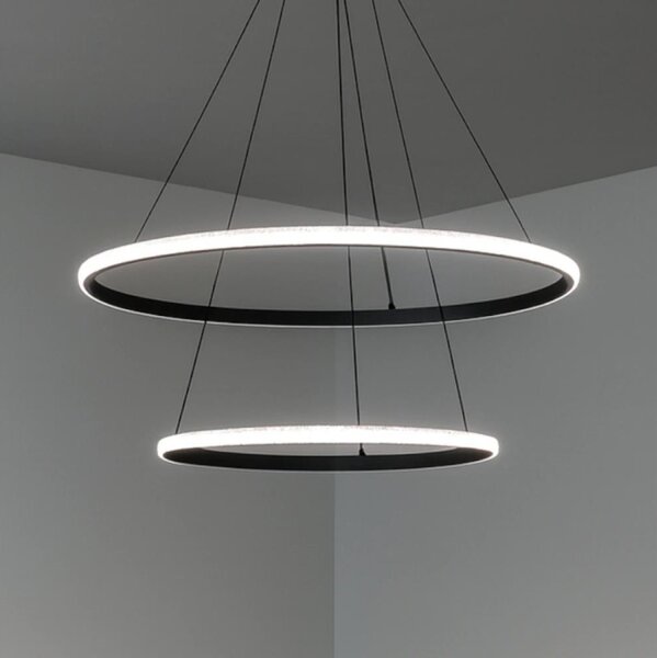LED Stmívatelný lustr na lanku LED/55W/230V 3000-6500K pr. 60 cm + DO