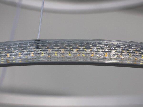 LED Stmívatelný lustr na lanku LED/55W/230V 3000-6500K pr. 60 cm + DO