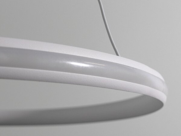 LED Stmívatelný lustr na lanku LED/55W/230V 3000-6500K pr. 60 cm + DO