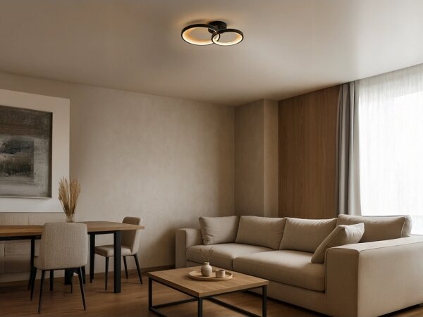 LED Stmívatelné stropní svítidlo LED/35W/230V 3000-6500K + dálkové ovládání