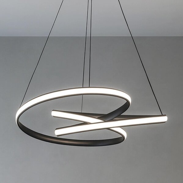 LED Stmívatelný lustr na lanku LED/85W/230V 3000-6500K pr. 49 cm + DO