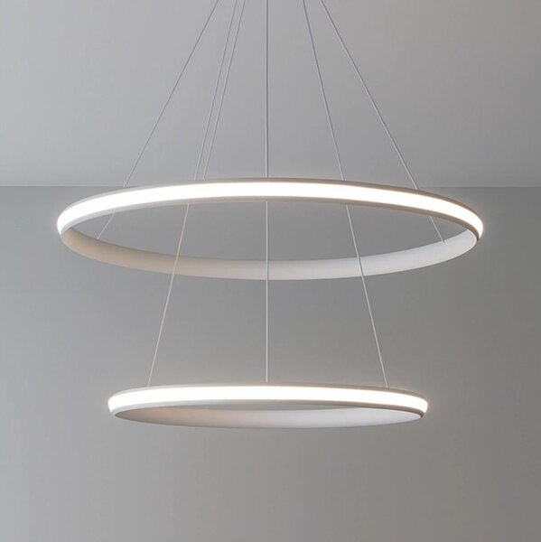 LED Stmívatelný lustr na lanku LED/90W/230V 3000-6500K pr. 60 cm + DO