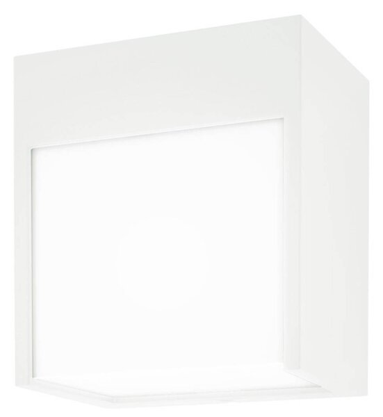 Venkovní nástěnné LED osvětlení BALIMO, 12W, 12x13cm, matné bílé, IP54, čtverec