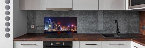 Panel do kuchyně Noční Hongkong pksh-103649415