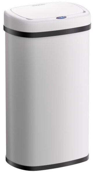 Bezdotykový Jumbo koš 50l bílá USB kabel zdarma