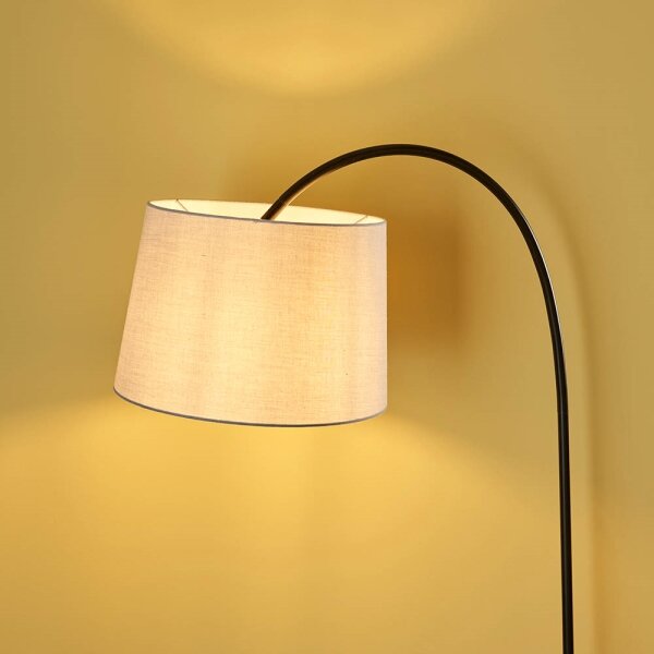 Endon 78163 - Stojací lampa CARLSON 1xE27/60W/230V šedá/černá