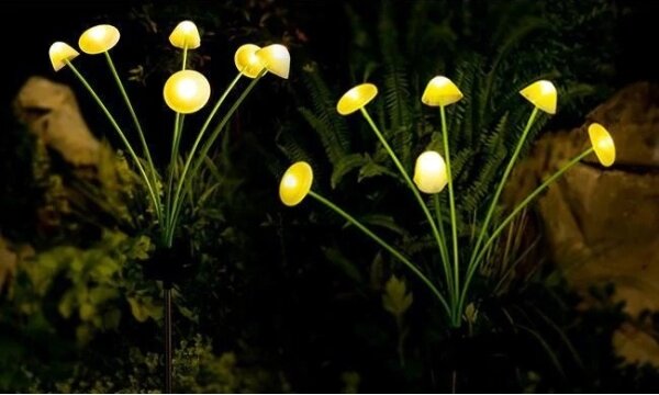 LED Solární dekorační svítidlo se senzorem 6xLED/1,2V 3000K 72 cm 600 mAh IP44