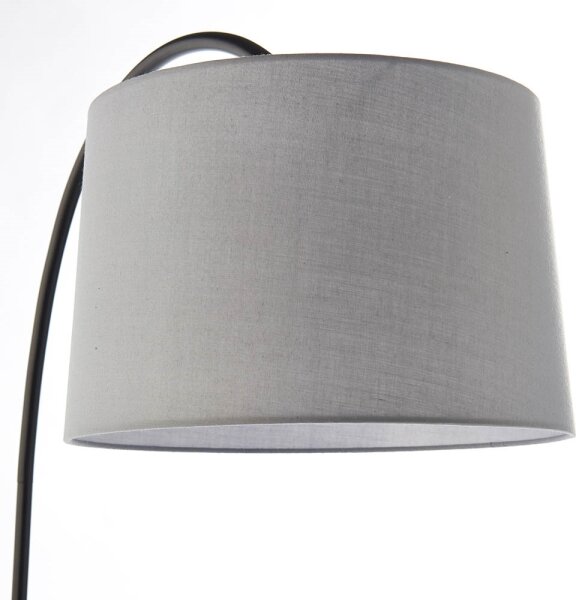 Endon 78163 - Stojací lampa CARLSON 1xE27/60W/230V šedá/černá