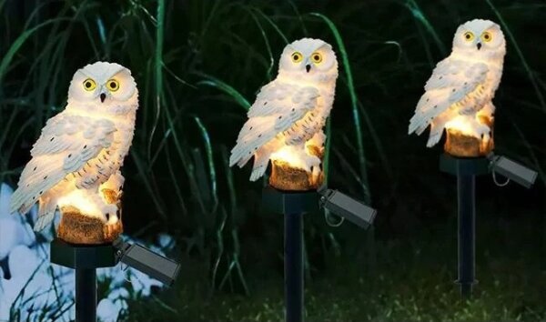 LED Solární dekorační svítidlo se senzorem 6xLED/1,2V 3000K 40 cm 600 mAh IP44