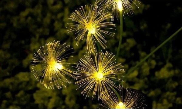 LED Solární dekorační svítidlo se senzorem 6xLED/1,2V 3000K 77 cm 600 mAh IP44