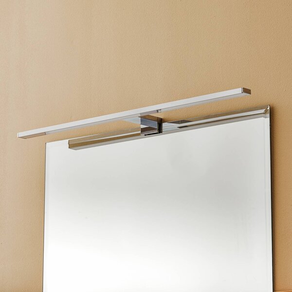 Briloner Zrcadlové světlo Dun LED, 60 cm, Chrom / stříbro, Koupelna, kov, Moderní