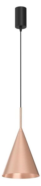 Lustr na lanku CAPITAL 1xGX53/15W/230V pr. 17 cm rose gold