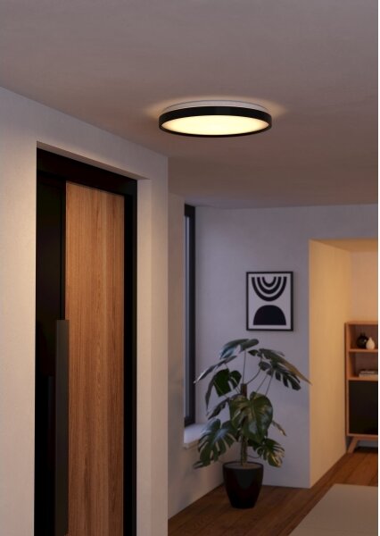 Eglo 300692-LED RGBW St. stropní svítidlo MOZONCILLO-Z LED/28,3W/230V černá + DO