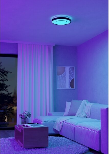 Eglo 300688 -LED RGBW Stm. str. svítidlo MONTERIGGIONI-Z LED/18,5W/230V černá+DO