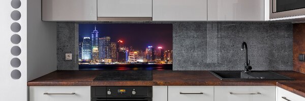 Panel do kuchyně Noční Hongkong pksh-103649415