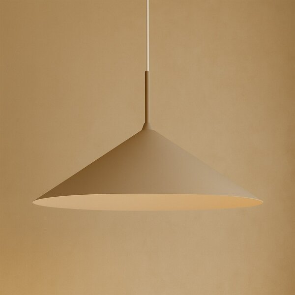 Lustr na lanku CAPITAL 1xGX53/15W/230V pr. 60 cm béžová