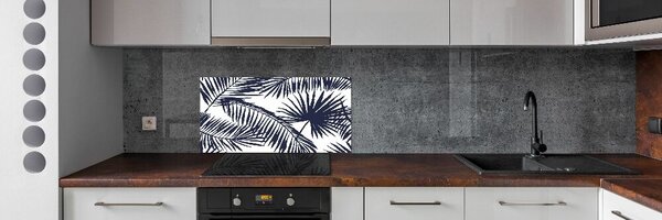 Dekorační panel sklo Listí palmy pksh-103746554