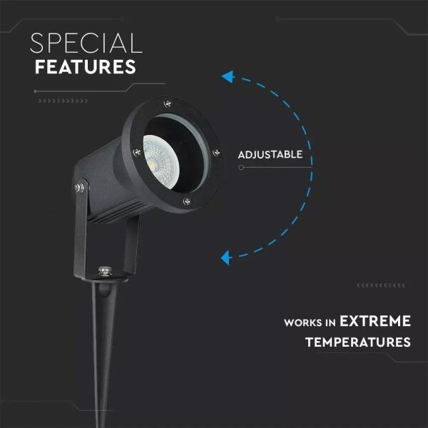 Venkovní lampa 1xGU10/35W/230V IP44