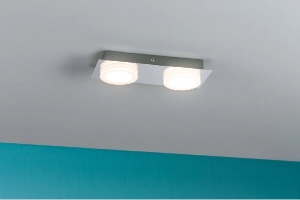 Paulmann 70883 - 2xLED/4,7W IP23 Koupelnové nástěnné svítidlo DORADUS 230V