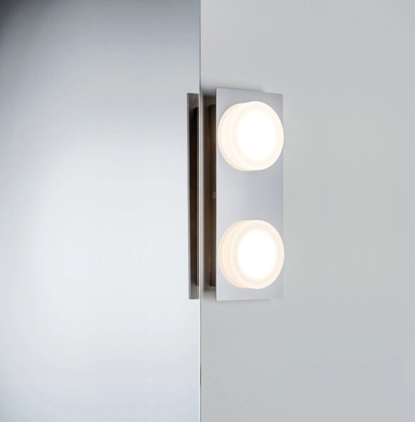 Paulmann 70883 - 2xLED/4,7W IP23 Koupelnové nástěnné svítidlo DORADUS 230V