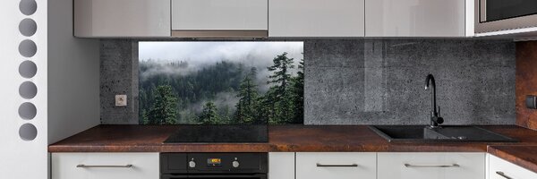 Dekorační panel sklo Lesní mlha pksh-103817714