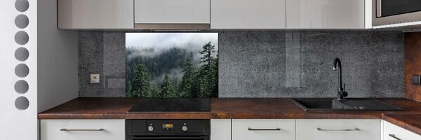 Dekorační panel sklo Lesní mlha pksh-103817714