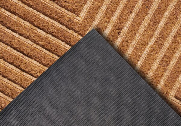 Hanse Home, Rohožka Geometric 105929 - na ven i na doma, 45x75, béžová, chodba / předsíň