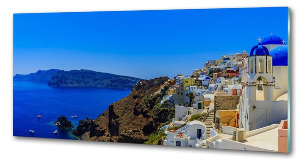 Panel do kuchyně Santorini Řecko pksh-103926529
