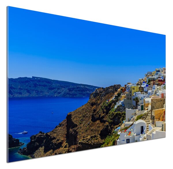 Panel do kuchyně Santorini Řecko pksh-103926529
