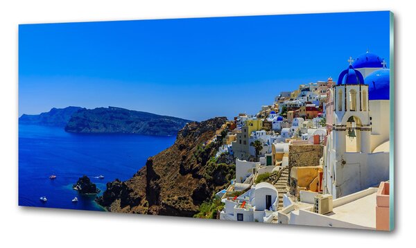 Panel do kuchyně Santorini Řecko pksh-103926529