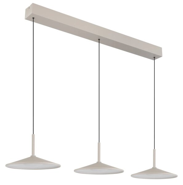 Globo 15635SA-3H - LED Lustr na lanku LAMPONE LED/24W/230V 4000K béžová